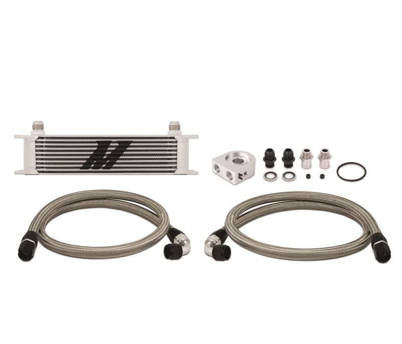 Mishimoto 10-Row Universal Non-Thermostatic Oil Cooler Kit